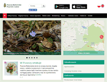 Tablet Screenshot of bialowieza-forest.com